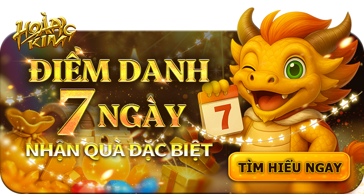 Chỉ cần vài giây điểm danh mỗi ngày là bạn đã có cơ hội nhận ngay phần thưởng lên đến 415,000 VND, mỗi ngày đăng nhập đều có quà tặng bất ngờ, điểm danh đủ 7 ngày sẽ nhận thêm phần thưởng giá trị, điểm càng đều thưởng càng cao, cơ hội có hạn đừng bỏ lỡ, hôm nay bạn đã điểm danh chưa? Vào điểm danh ngay để nhận quà nhé!