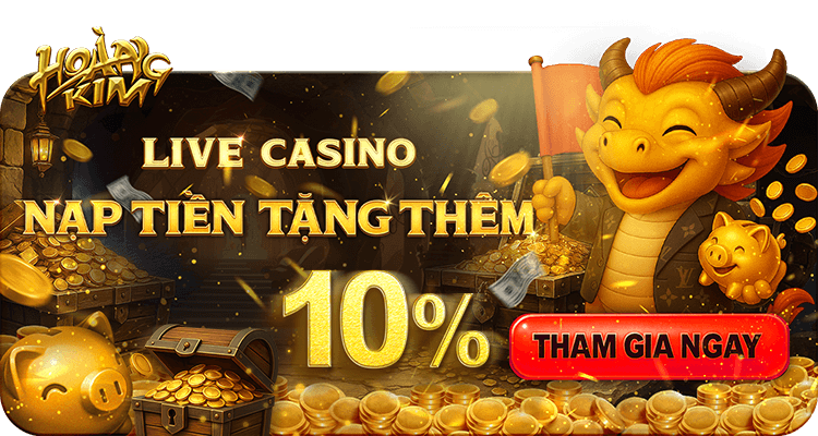 Lần đầu tham gia Live, bạn sẽ nhận ngay ưu đãi 10%, giúp trải nghiệm trở nên hấp dẫn ngay từ những giây đầu tiên. Đừng bỏ lỡ cơ hội mở khóa thêm nhiều phần quà đặc biệt dành riêng cho bạn!
