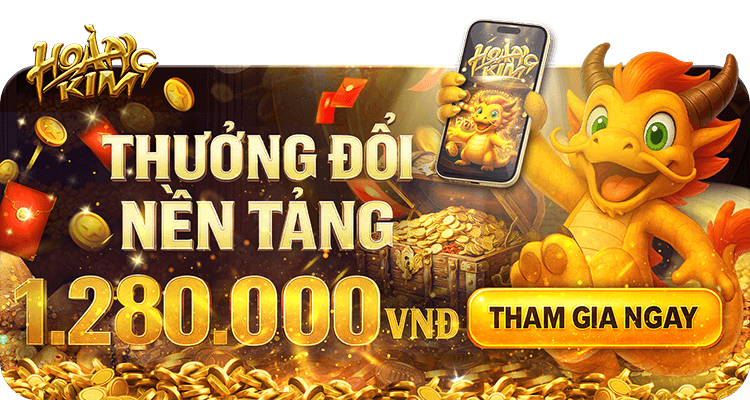 CƠ HỘI VÀNG DÀNH RIÊNG CHO BẠN! Chỉ cần tham gia từ nền tảng khác, bạn có thể nhận ngay phần thưởng siêu hấp dẫn lên đến 1 triệu 280! Hãy nhanh tay vì cơ hội này có giới hạn! Đừng bỏ lỡ cơ hội bùng nổ với phần quà cực chất, chỉ dành cho những người chơi thật sự!